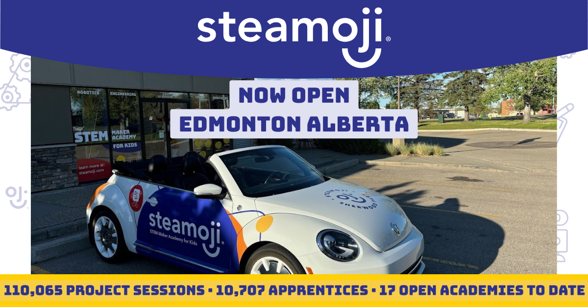 New Steamoji Academy in Edmonton